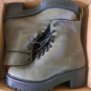 Men's Black Leather Boots